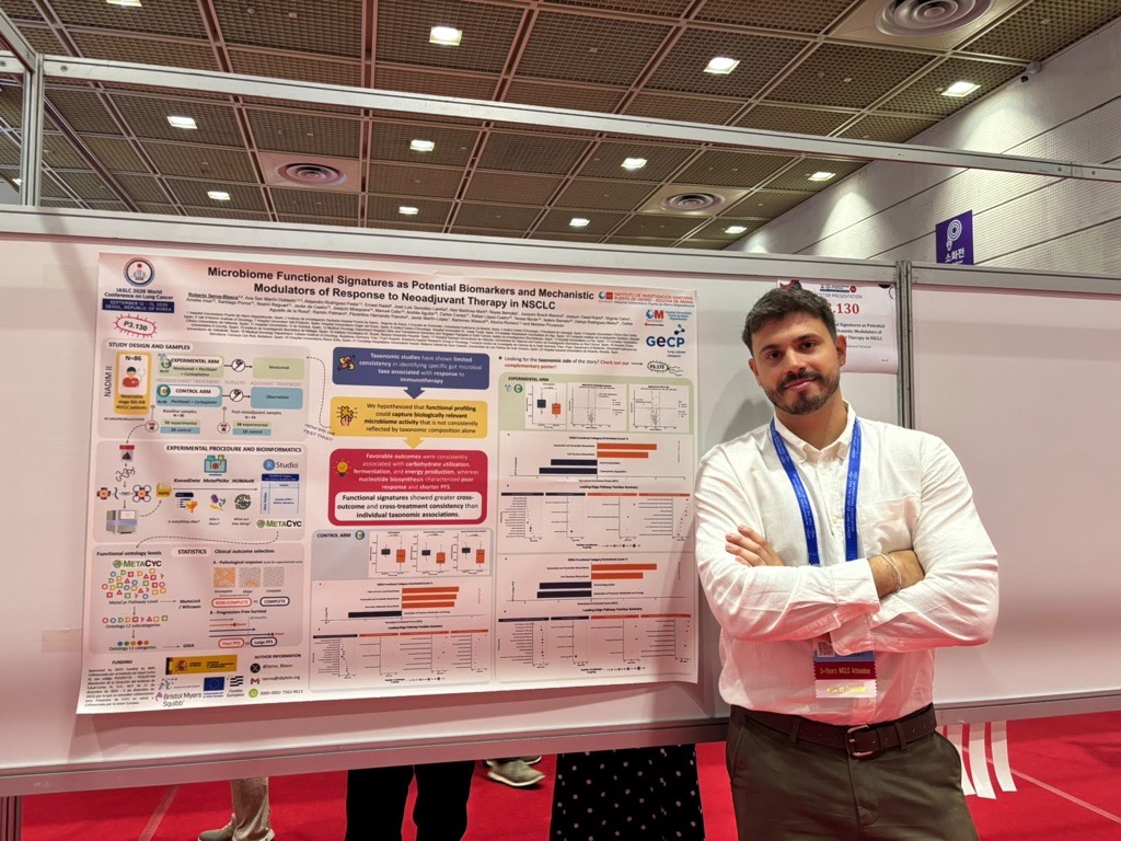🔬 @Serna_Blasco, investigador del @HospiPtaHierro de Madrid, presenta en #WCLC2026 un nu