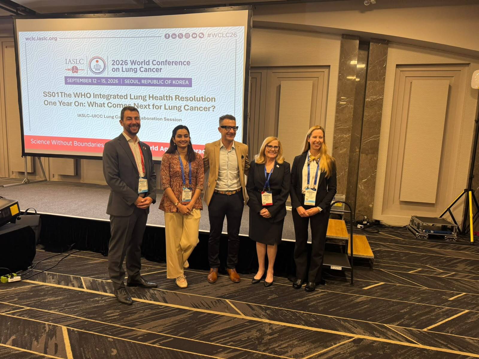 Patient voices belong at the table, not just in the room. 💙
At WCLC 2026 in Seoul, our te