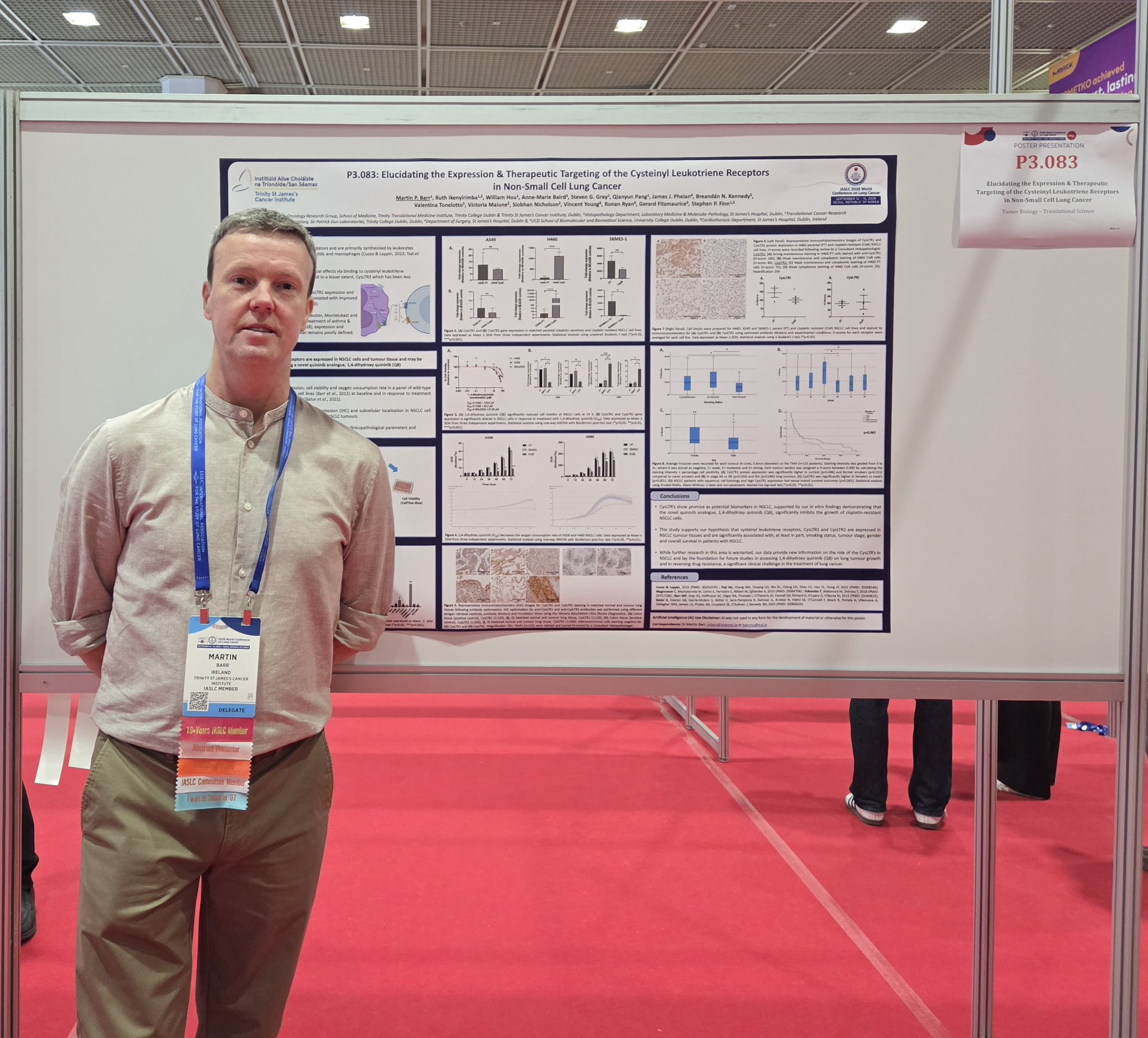 Day 4, #WCLC26 in #Seoul: Grateful to the @IASLC for the opportunity to present our resear