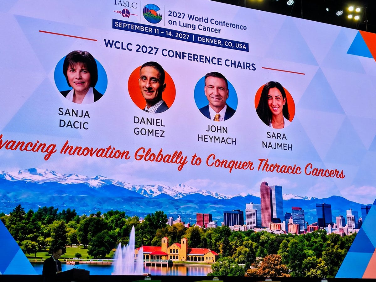 👋See you at #WCLC27
🗓️September 11-14, 2027
🏔️ #Denver Hometown of @IASLC
🎊Congratulatio
