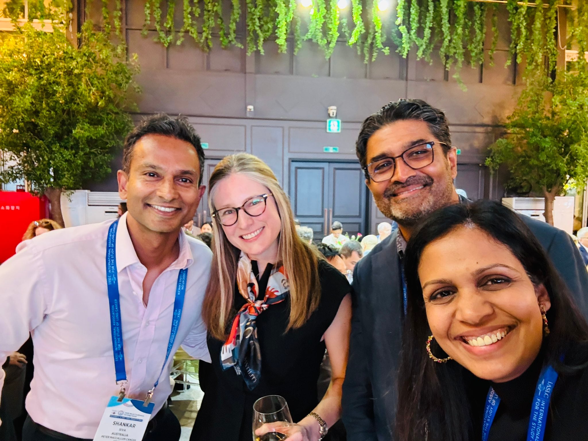 Wonderful memories of #WCLC26 -so good to connect with my international colleagues and 🌎fr