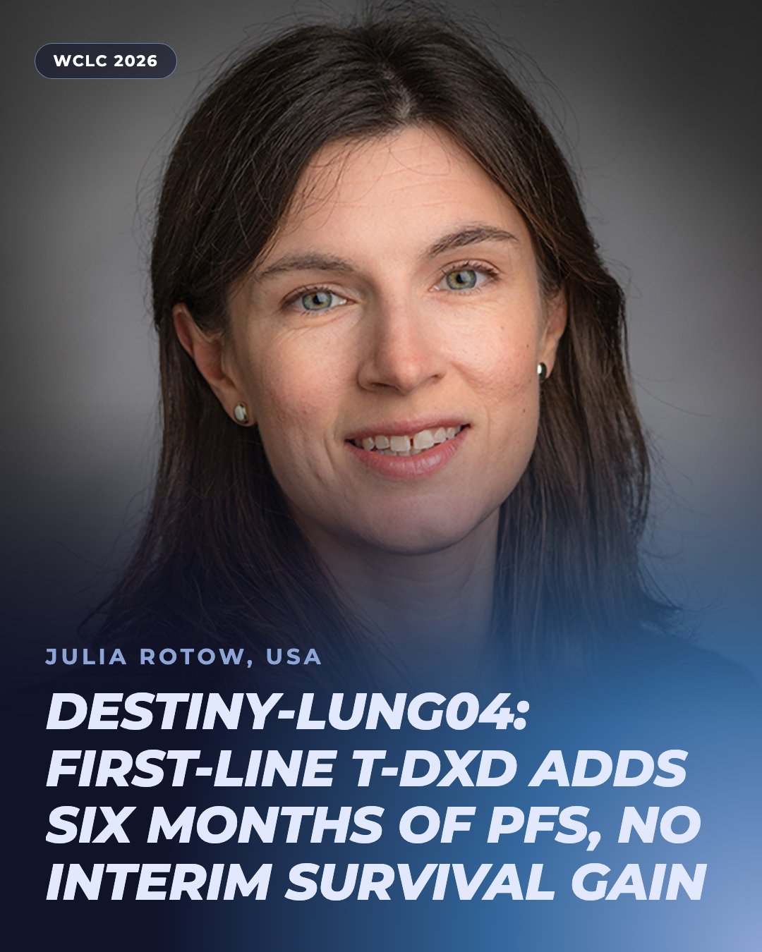 First-line T-DXd nearly doubled mPFS against pembrolizumab plus chemotherapy in HER2-mutan