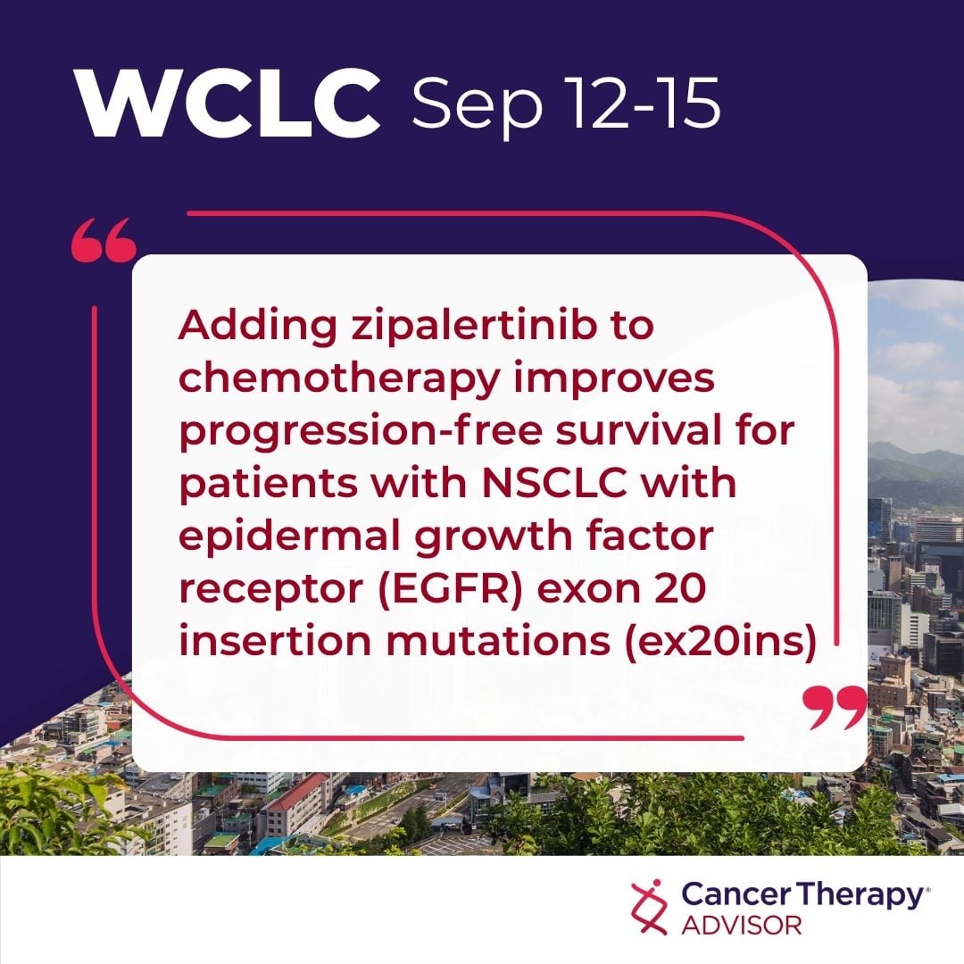 Phase 3 REZILIENT3 trial results presented at #WCLC2026:
Adding the TKI zipalertinib to 1