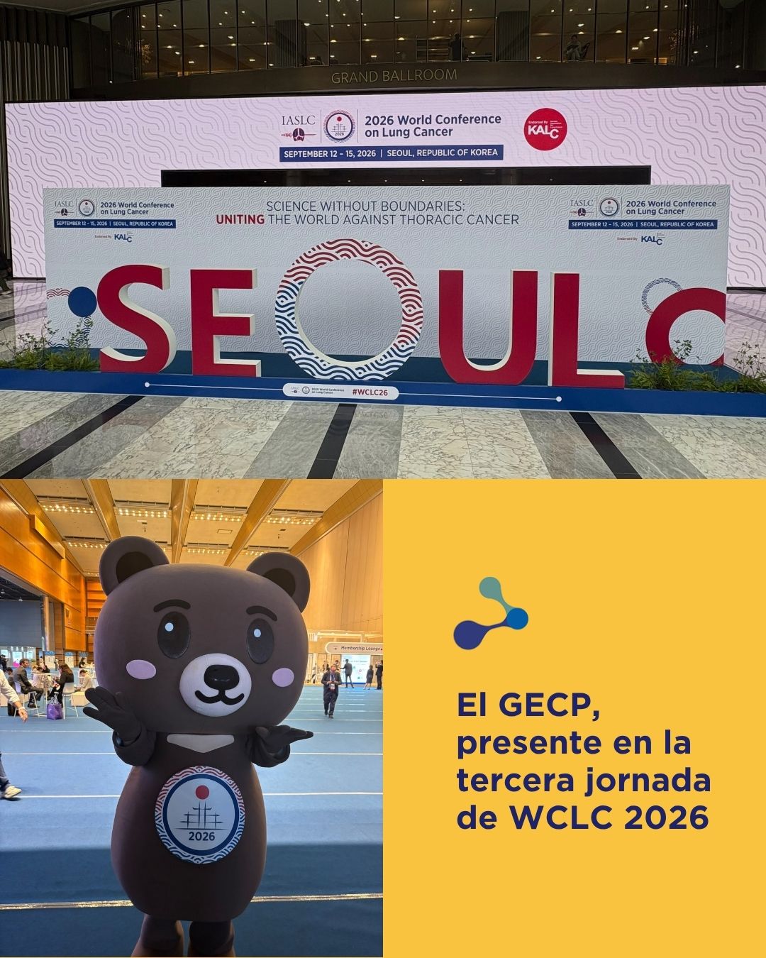 🔬 El #GECP cierra su participación en #WCLC2026 con cinco trabajos en formato póster sobre
