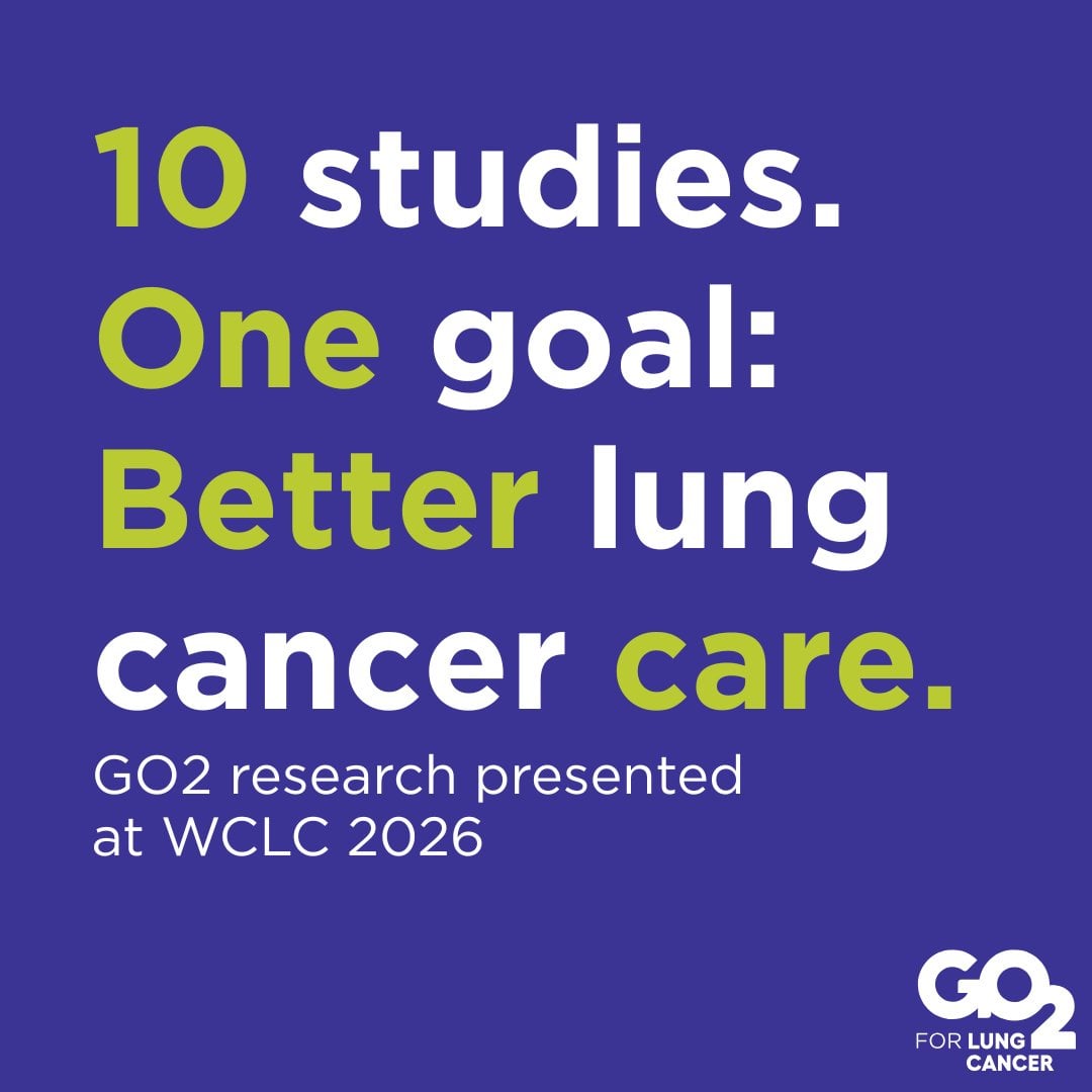 We presented 10 #LungCancer research studies at the IASLC 2026 World Conference on Lung Ca