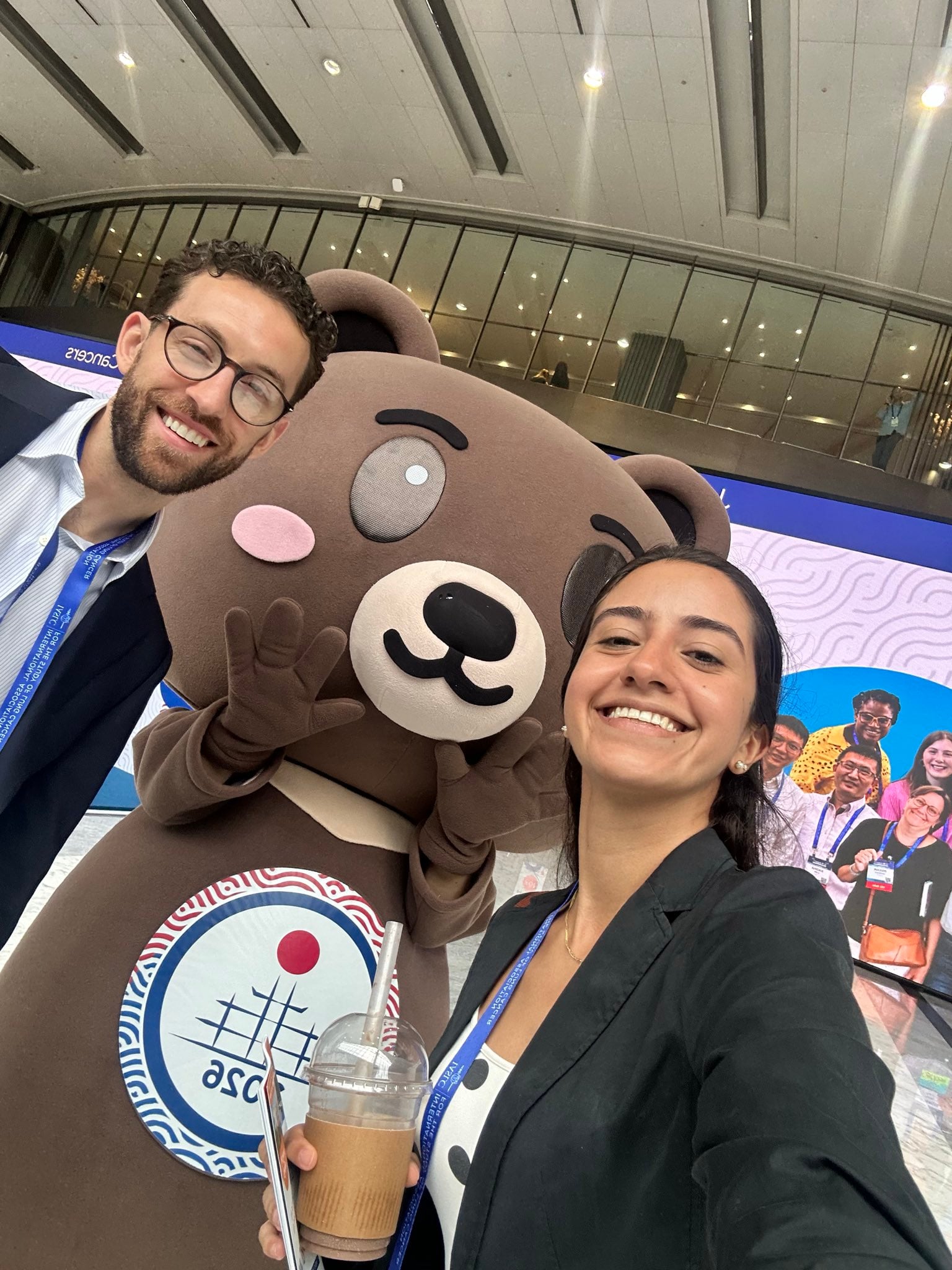 Incredible time at my first #WCLC26, made even more special having my wife there as a pati