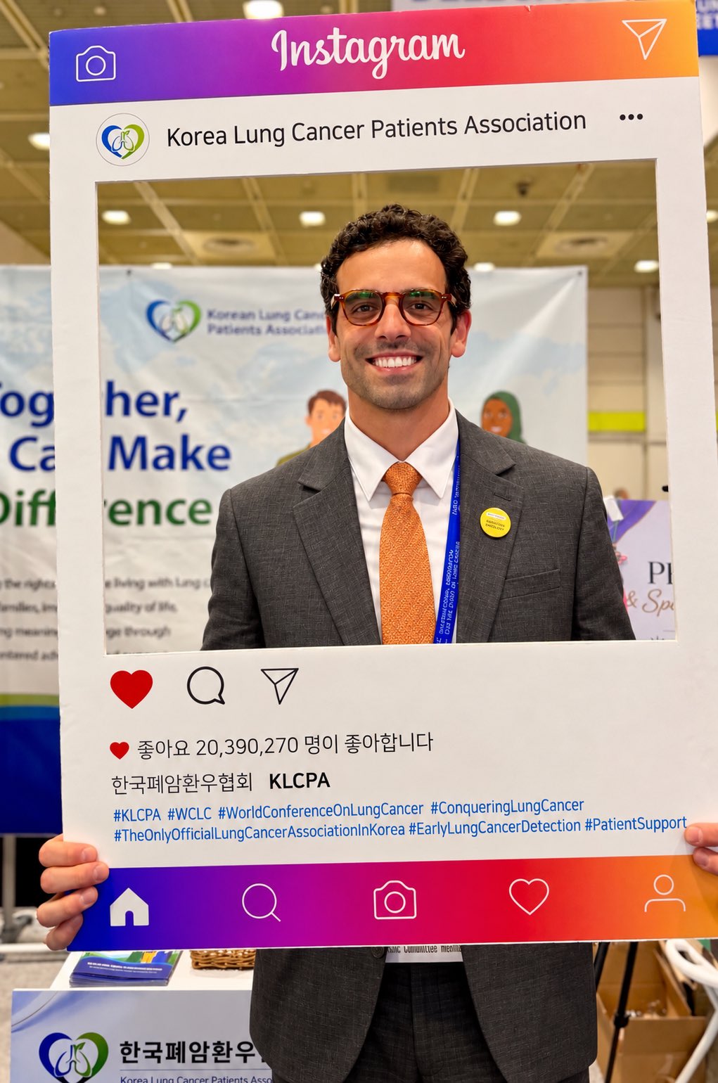 Locked 🔐 in all steps for today @ COEX 🇰🇷!!! #WCLC26 🫁 #RadOnc #한국폐암환우협회 https://t.co/cKgf