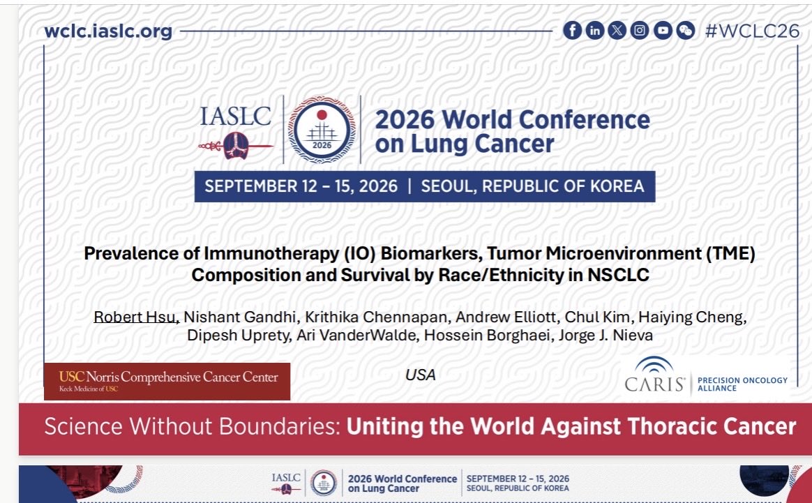 Thanks @IASLC for a wonderful #wclc26. Grateful to present our research on PRMT5 and MTAP