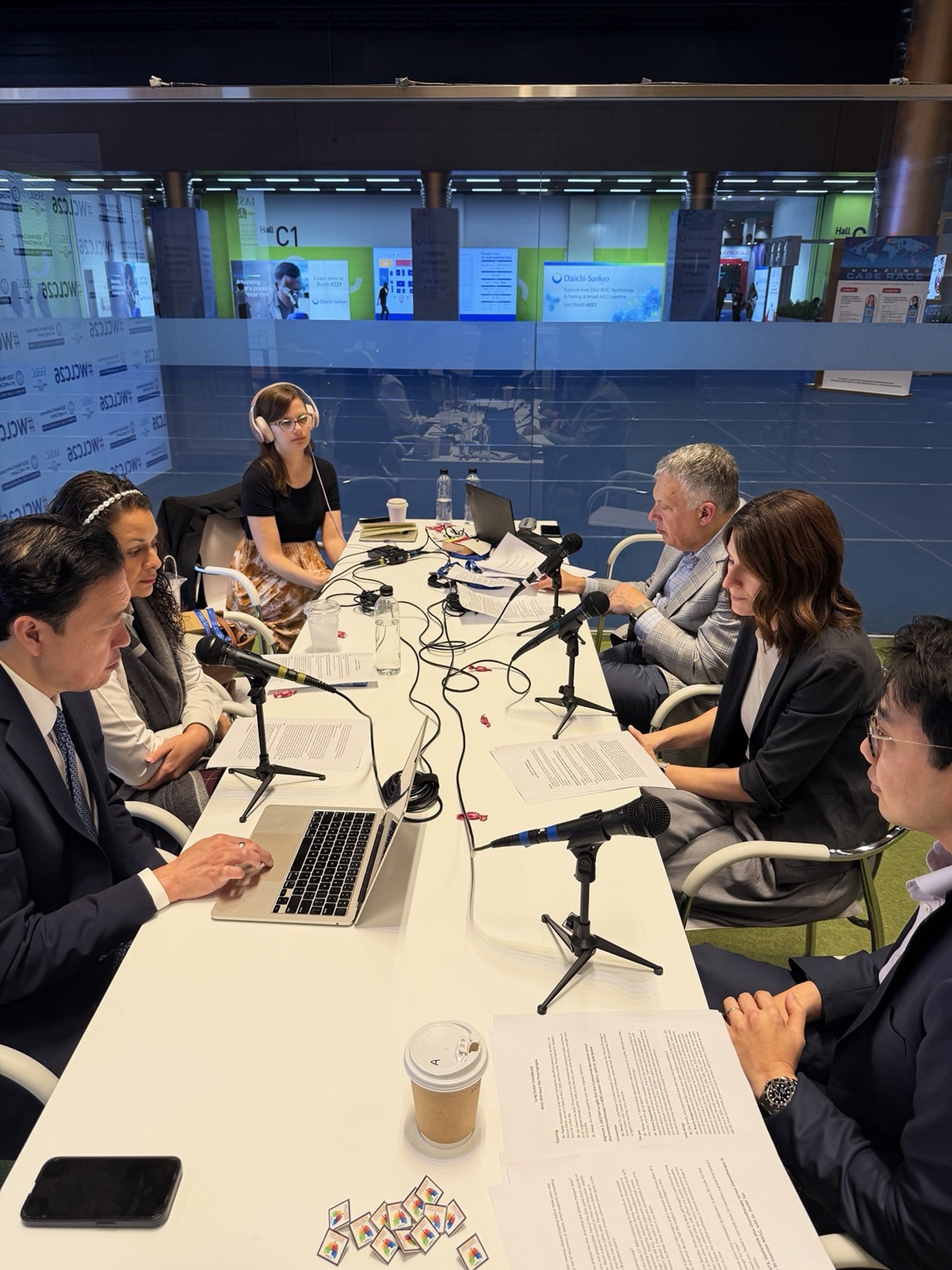 For the 4th year in a row, we recorded live from the WCLC
No better time to discuss scien