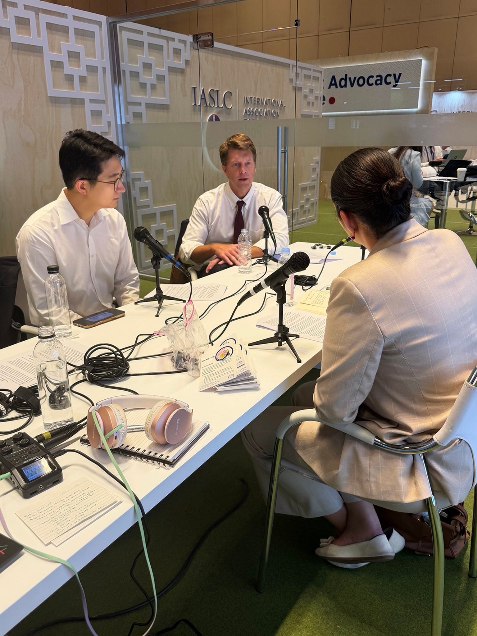 For the 4th year in a row, we recorded live from the WCLC
No better time to discuss scien