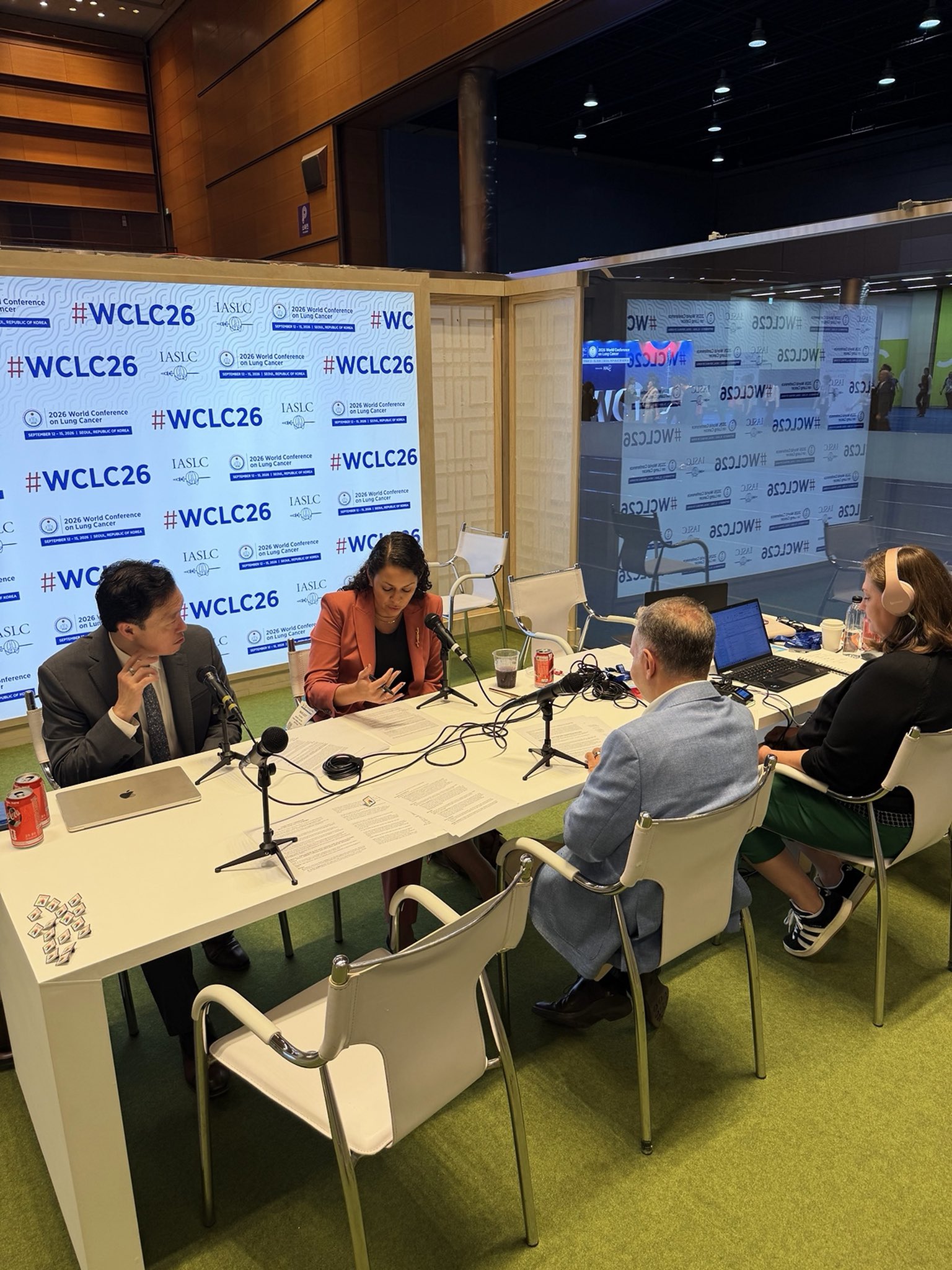 For the 4th year in a row, we recorded live from the WCLC
No better time to discuss scien