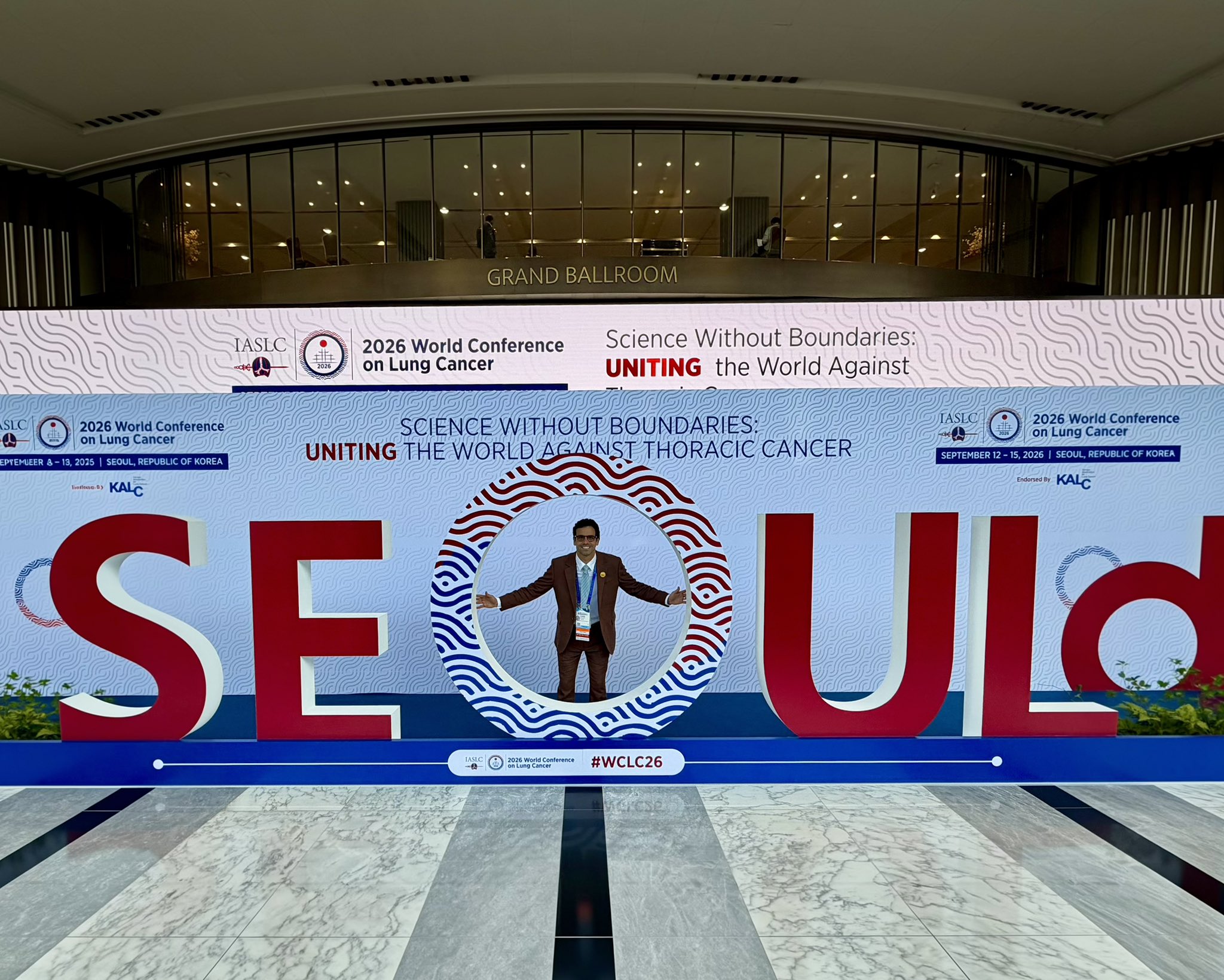 That’s a wrap for #WCLC26 🇰🇷! What an amazing time. 🫁 Our patients always deserve the #bes