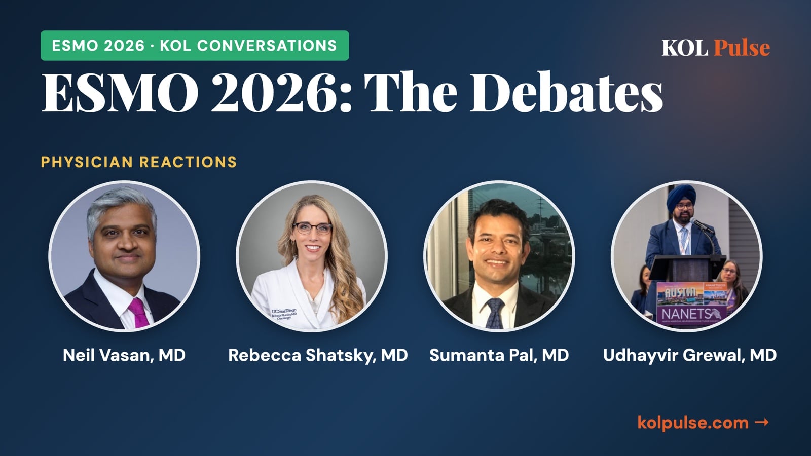 The ESMO 2026 Debates from the KOL Social Media Threads