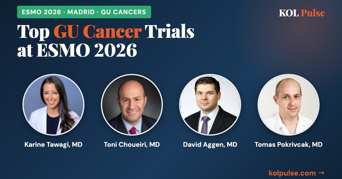 ESMO 2026: Top GU Cancer Trials and KOL Voices