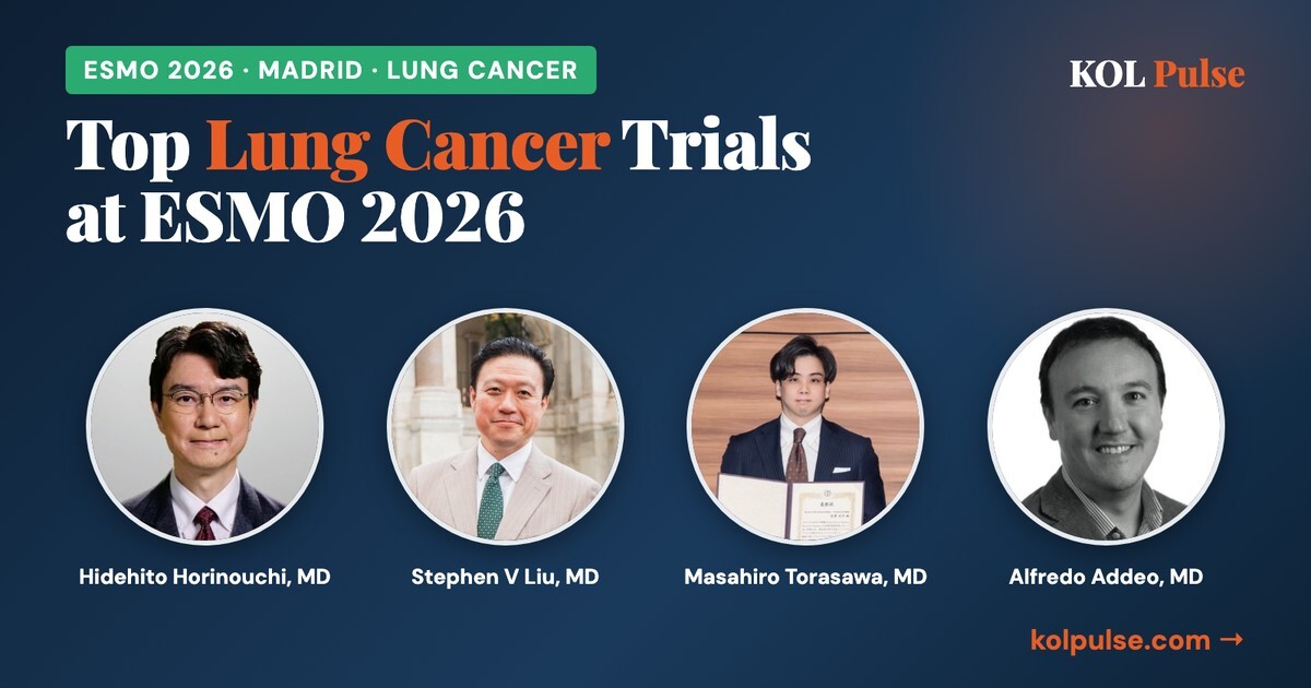 ESMO 2026: Top Lung Cancer Trials and KOL Voices